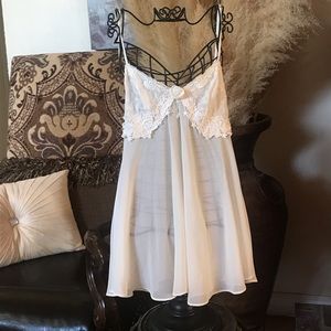 Beautiful Babydoll Lingerie with Lace Bodice